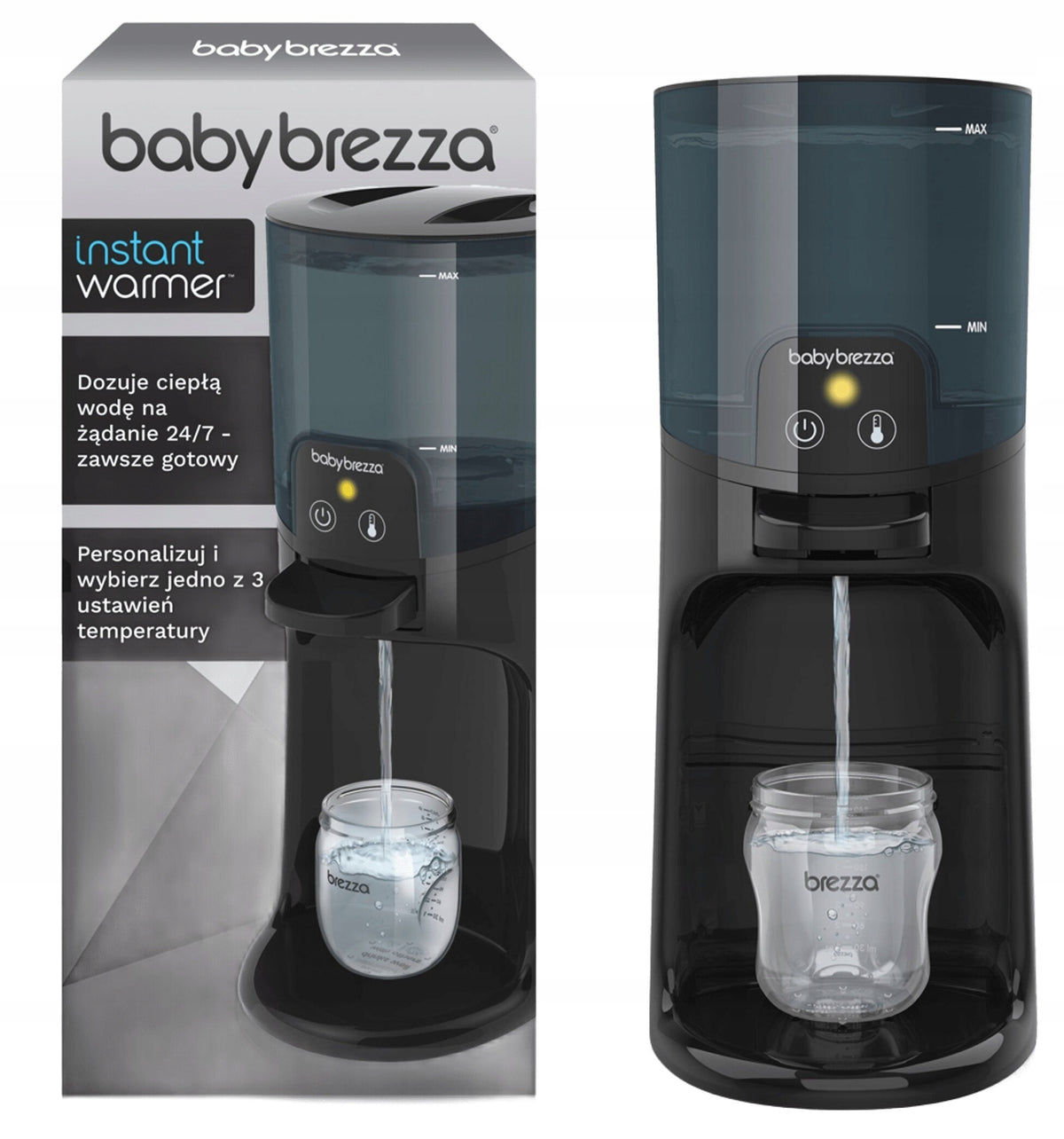 Water Heater BABY BREZZA Instant Warmer Black Kind multifunctional