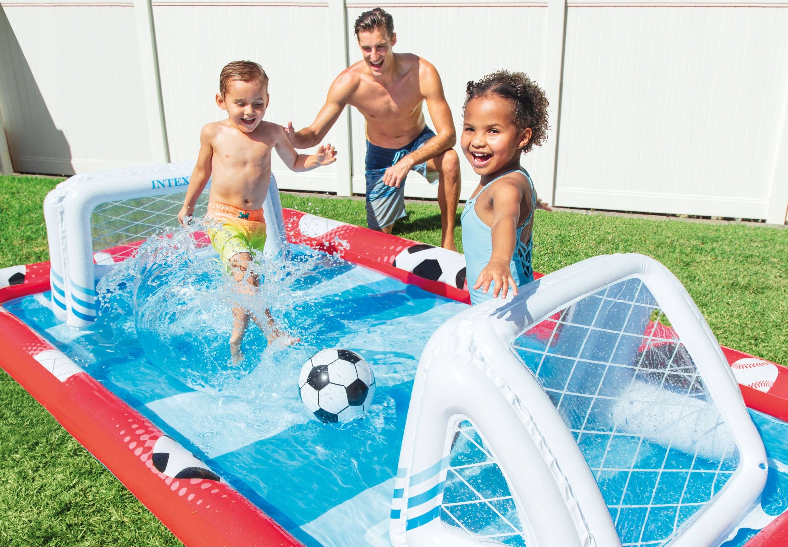 Water Playground Arena Sports Field- Intex Height 102 cm