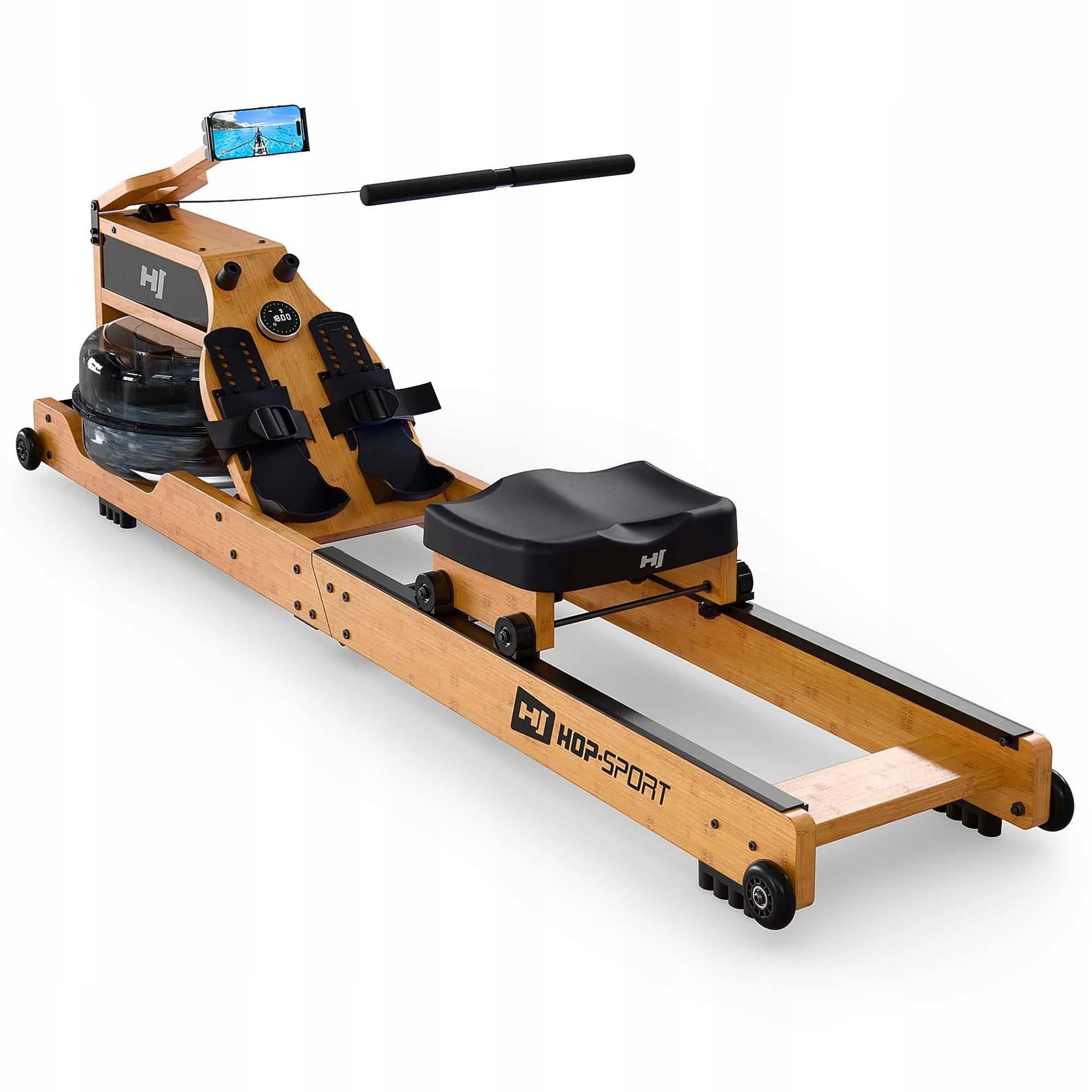 Water Rowing Machine Exercise Training Folding Exercise Bike Trainer 180kg Packaging status original