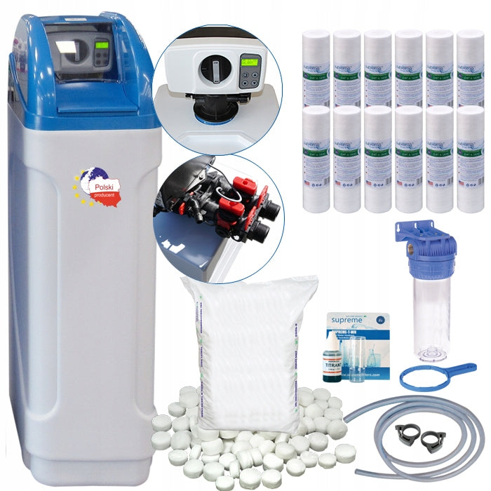 Water Softener - 30L, Salt, Test, Cartridges