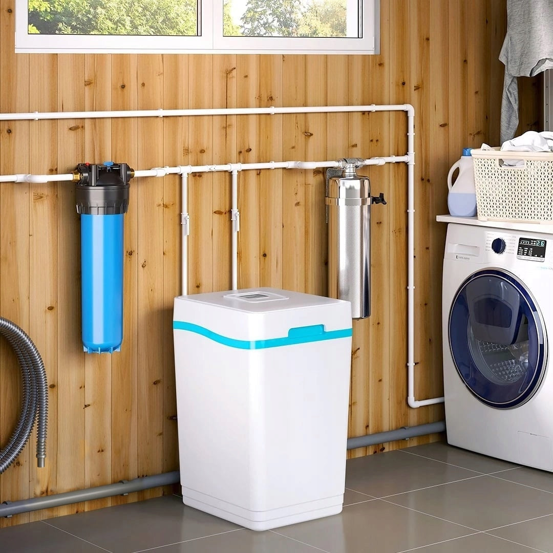 Water Softener AQUAPHOR S800 (A800) water treatment plant + SIPHON and SALT Capacity 23 l