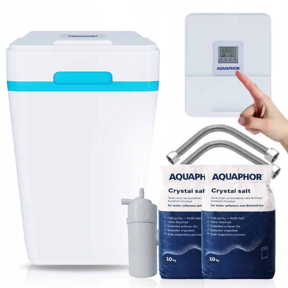 Water Softener AQUAPHOR S800 (A800) water treatment plant + SIPHON and SALT