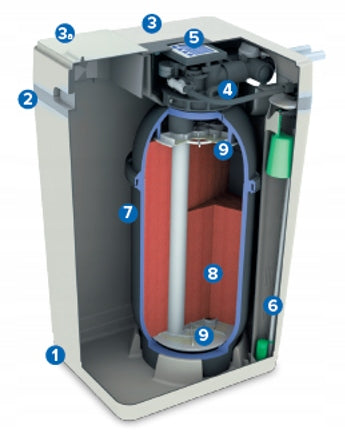 Water Softener Aquaphor A1000 treatment station + accessories Manufacturer code A1000