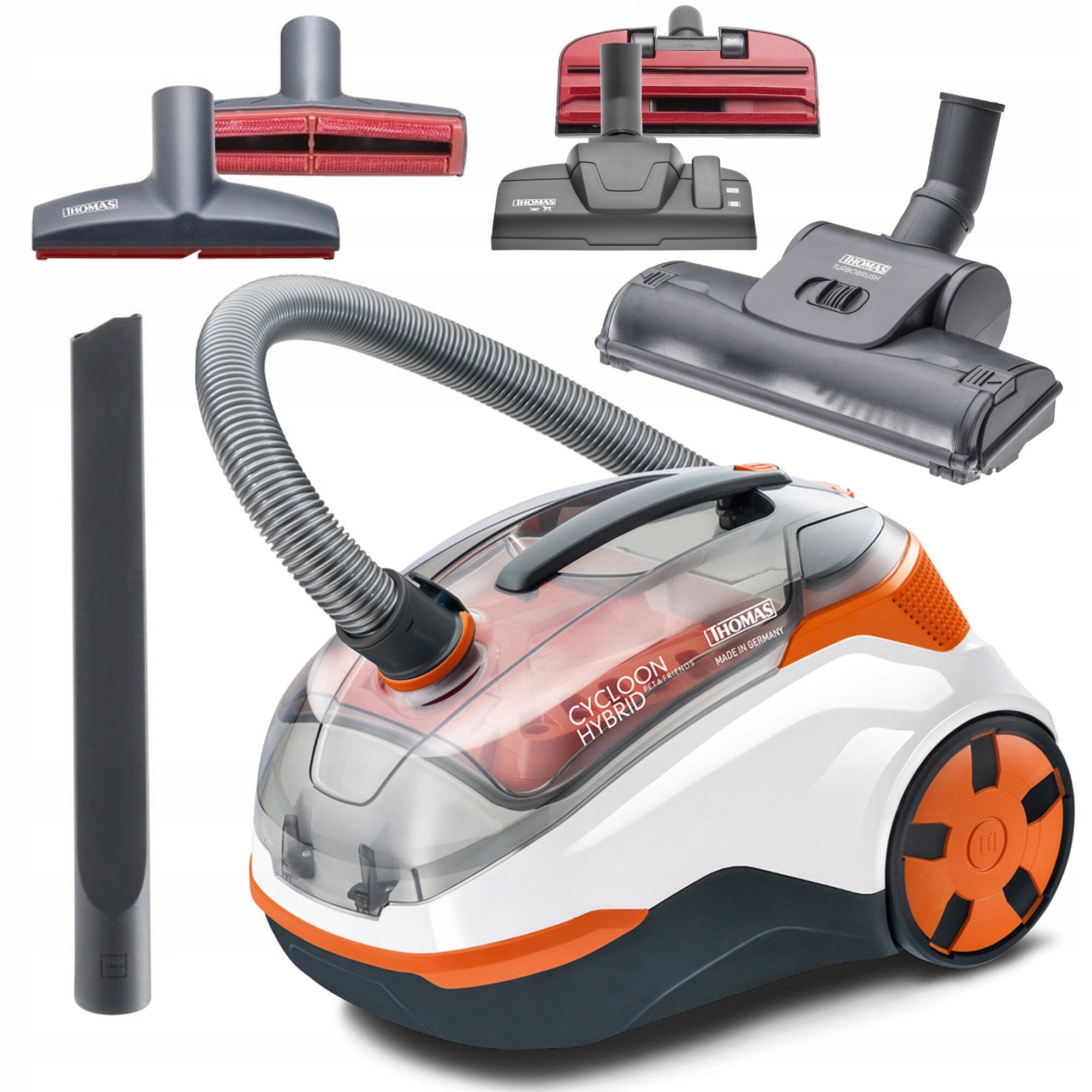 Water Vacuum Cleaner WITH WATER FILTER WASHING Cyclone Thomas DRY WET 1700W Manufacturer code Odkurzacz cyklonowy wodny na sucho mokro