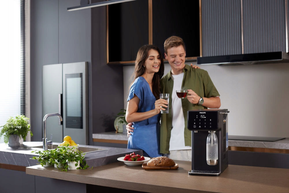 Water dispenser PHILIPS ADD5962BK/10 Dominant color black