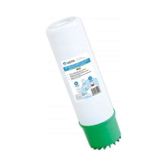 Water filter cartridge 10" de-ironing IR10 USTM Manufacturer code IR10