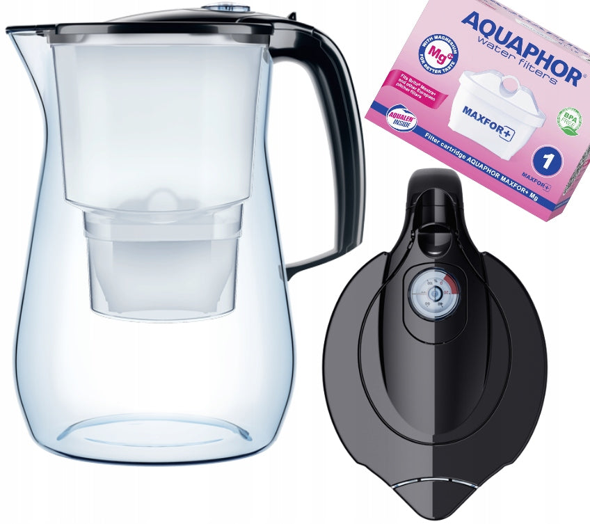 Water filter jug Aquaphor ONYX 4,2l black + filter