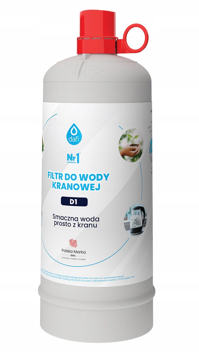 Water filter system Dafi Flow Comfort D1 three-way battery COMO chrome Manufacturer code F.FR.FIL.POD.Z.REG.BAT.COMO.CHR