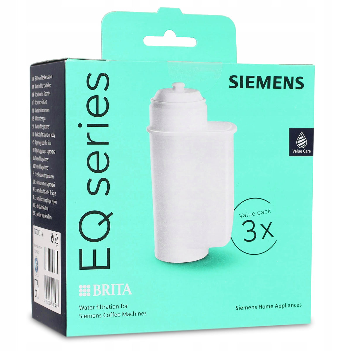 Water filters SIEMENS Brita Intenza TZ70033A 3 pieces EAN (GTIN) 4242003699775