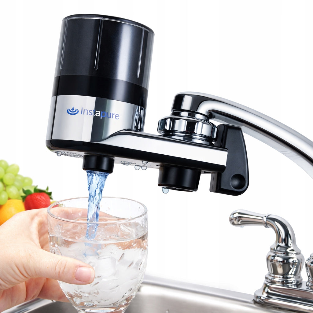 Water filters for tap INSTAPURE F2 semi-chrome, tap filter, cartridge R2 Packaging status original