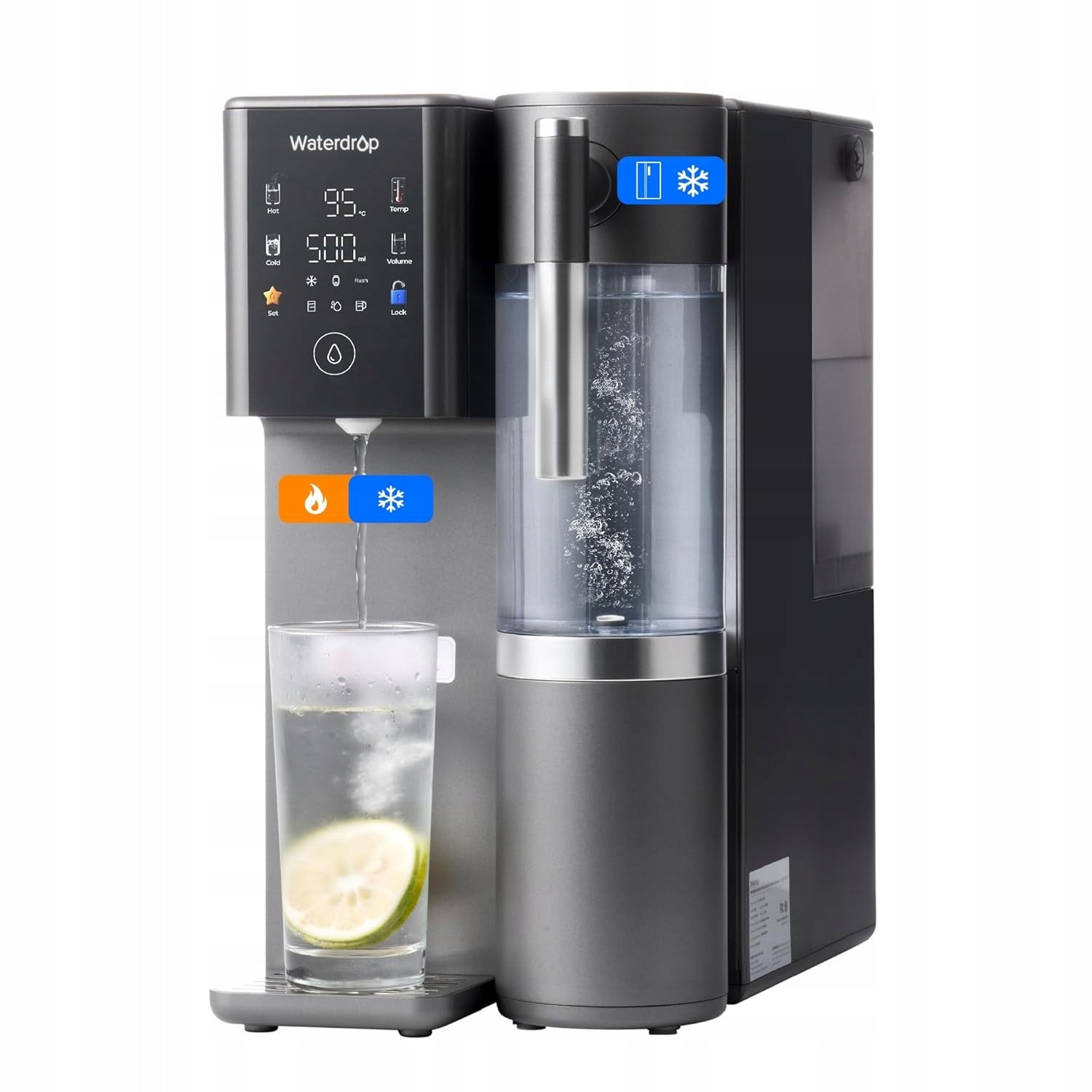 Waterdrop WD-A2 Reverse Osmosis System, Hot and Cold System