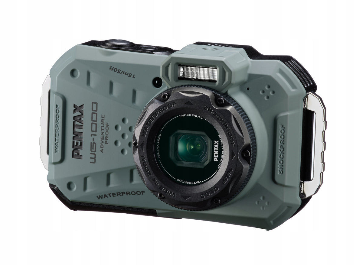 Waterproof Camera Pentax WG-1000 Olive