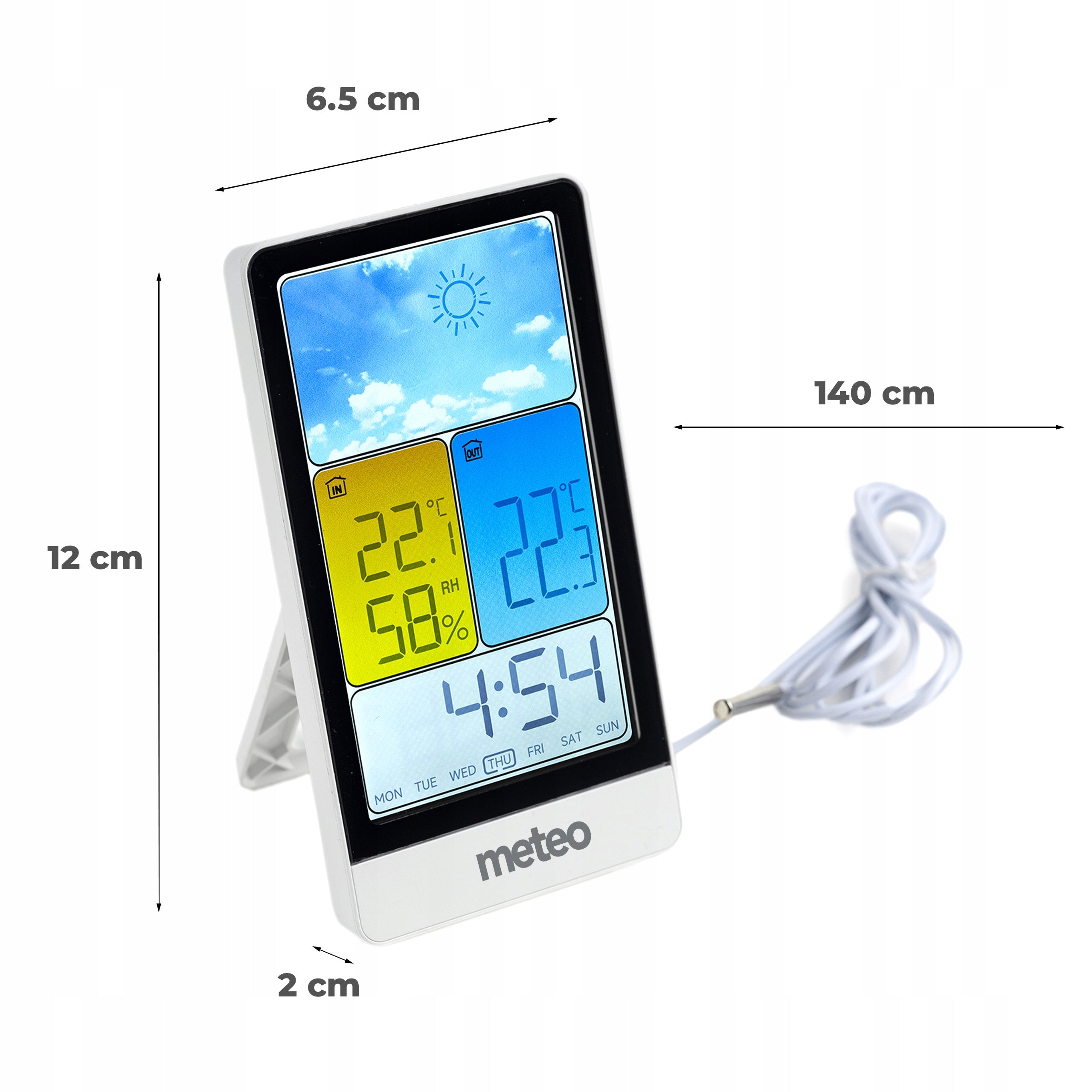 Weather Station Indoor Outdoor Thermometer METEO SP112 EAN (GTIN) 5907265029522