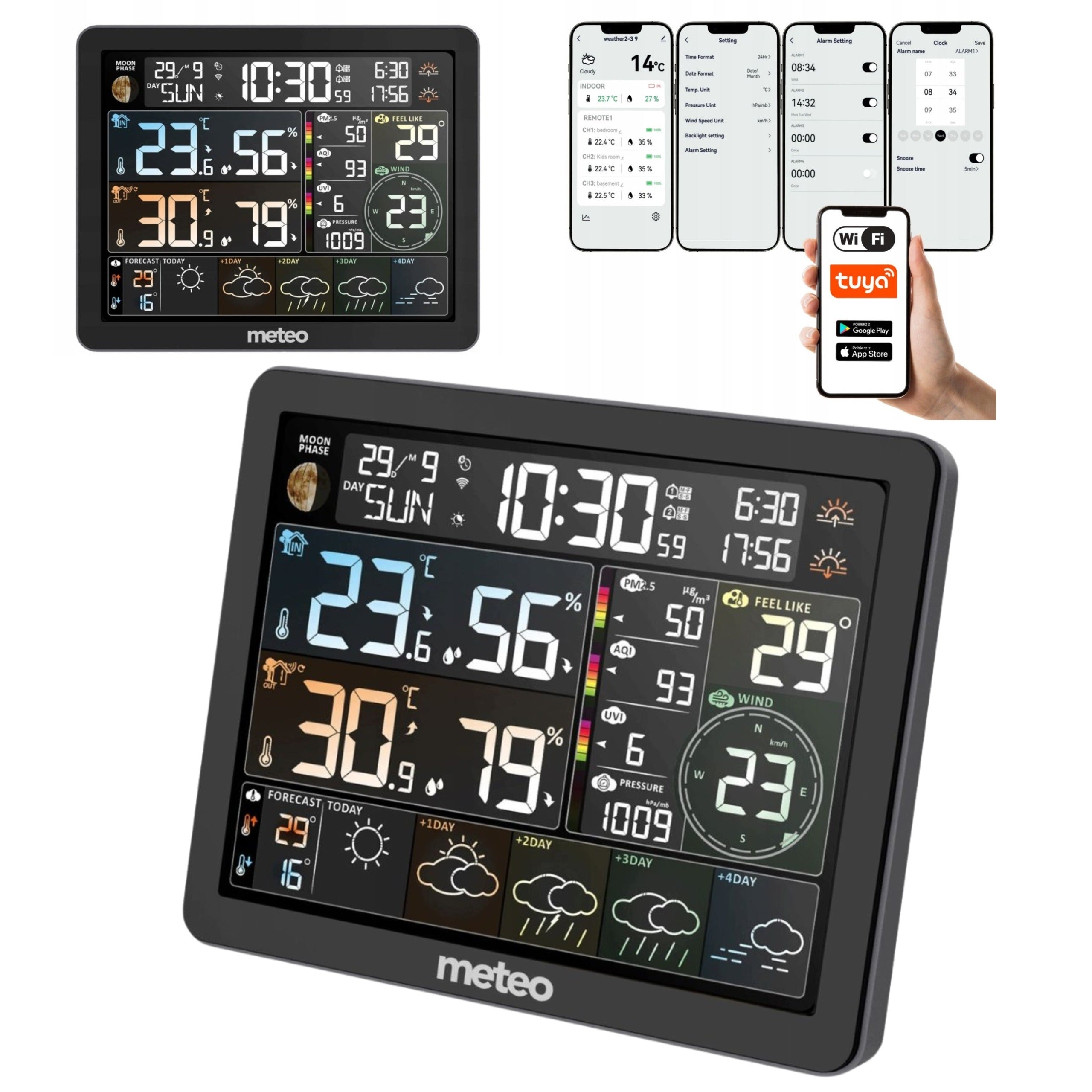 Weather Station Wifi Air Pollution Meter