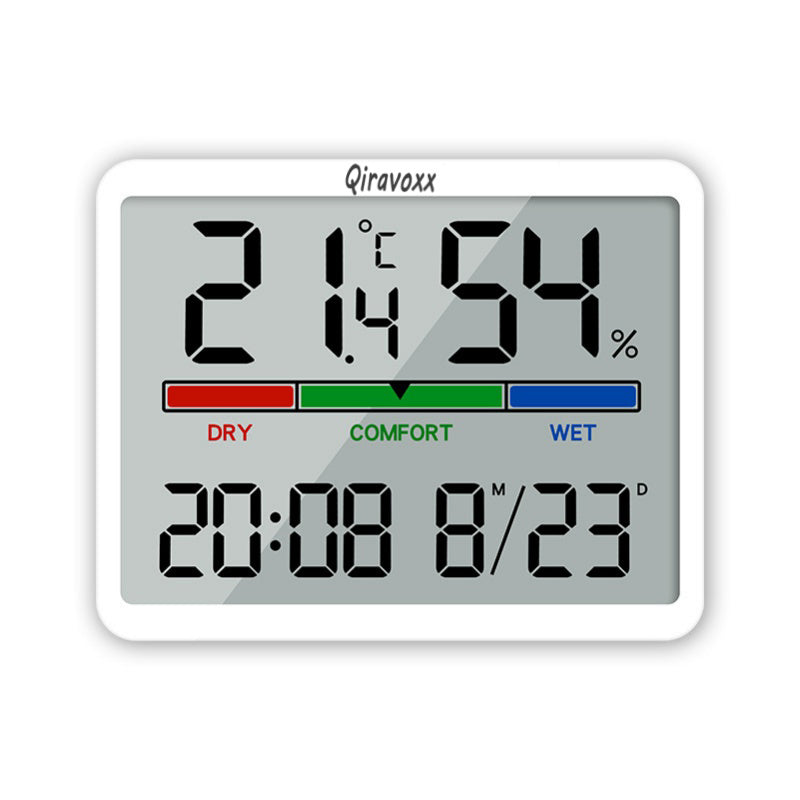Weather Station Wireless Hygrometer ROOM Thermometer Indoor CLOCK