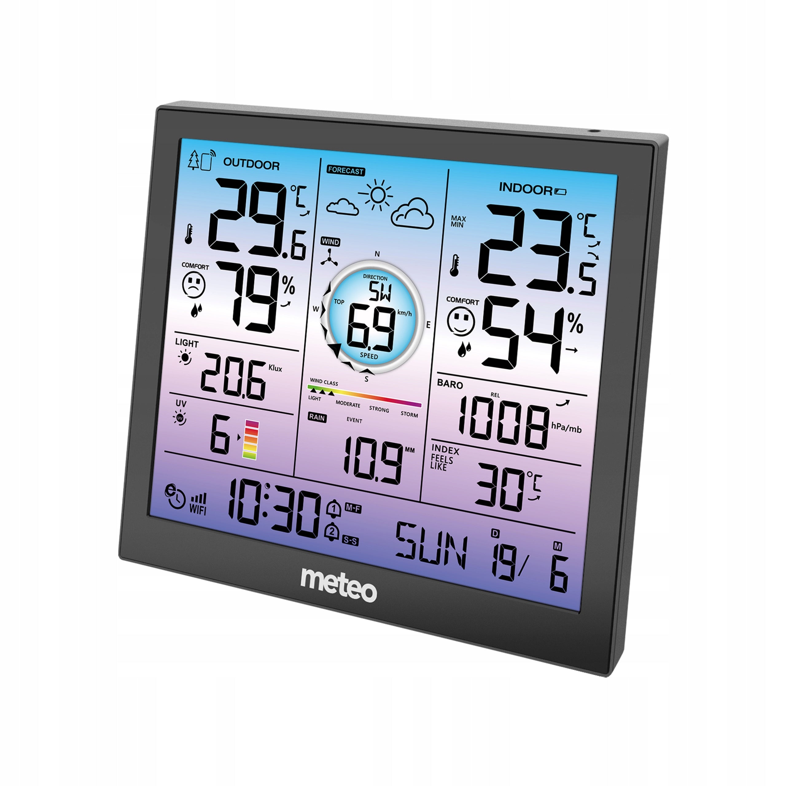 Weather Station Wireless METEO Hygrometer Barometer WIFI SP602 Manufacturer code 05SP602