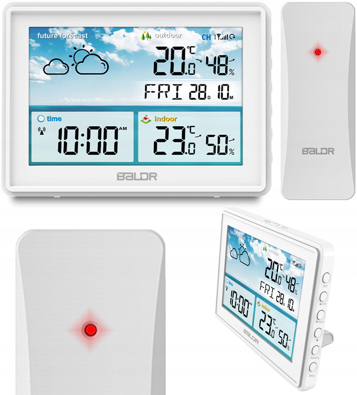 Weather Station Wireless Pressure Temperature Humidity + Sensor