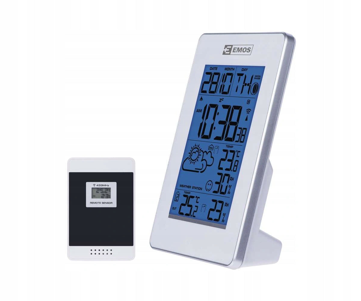 Weather station EMOS METEO E3003 sensor DCF weather