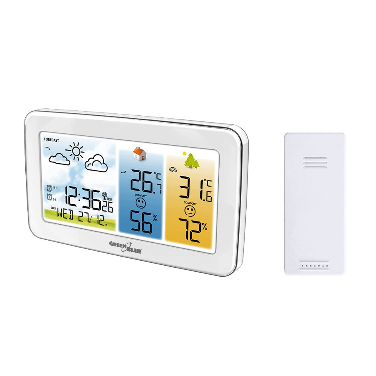 Weather station GreenBlue GB442 W Packaging status original