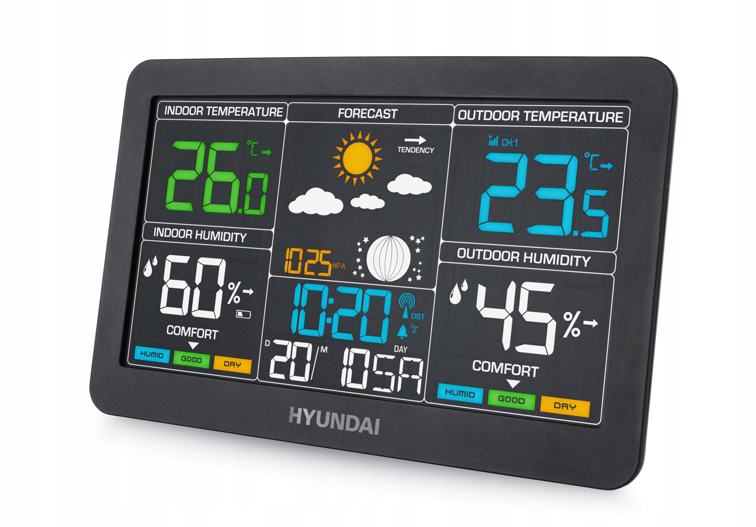 Weather station Hyundai WS4480 EAN (GTIN) 8590393326396