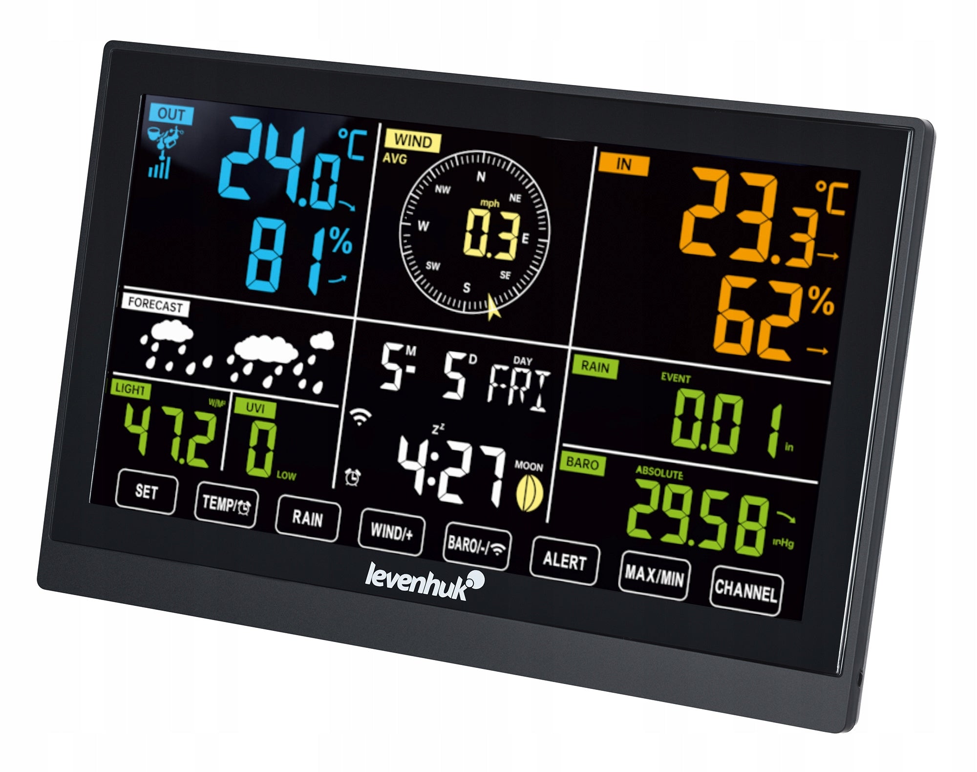 Weather station Levenhuk Wezzer PLUS LP140 Model 82876