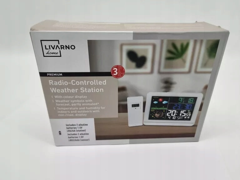 Weather station Livarno white Brand Livarno