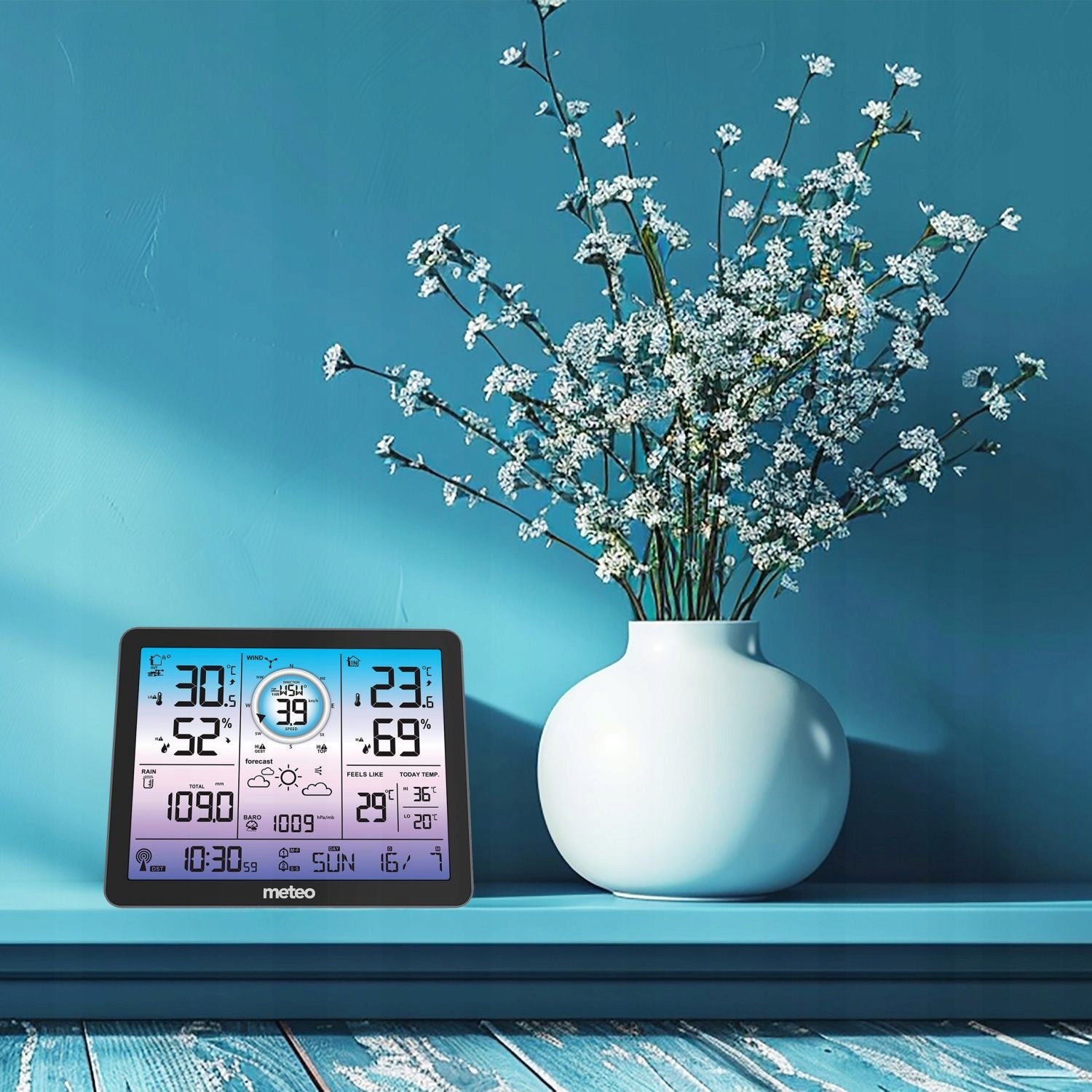 Weather station METEO SP600 with precipitation measurement and wind power Model SP 600