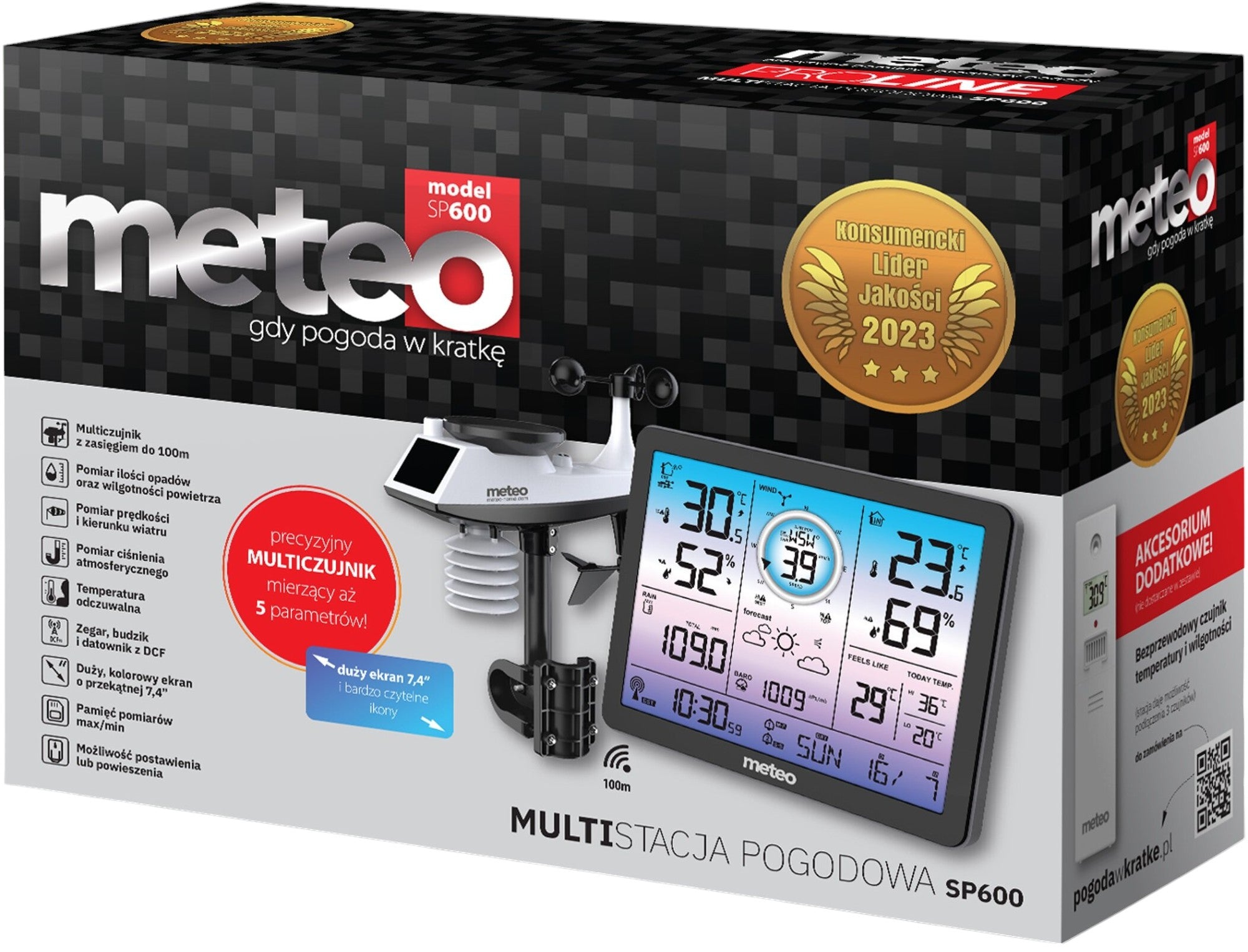 Weather station Meteo SP600 Brand Meteo