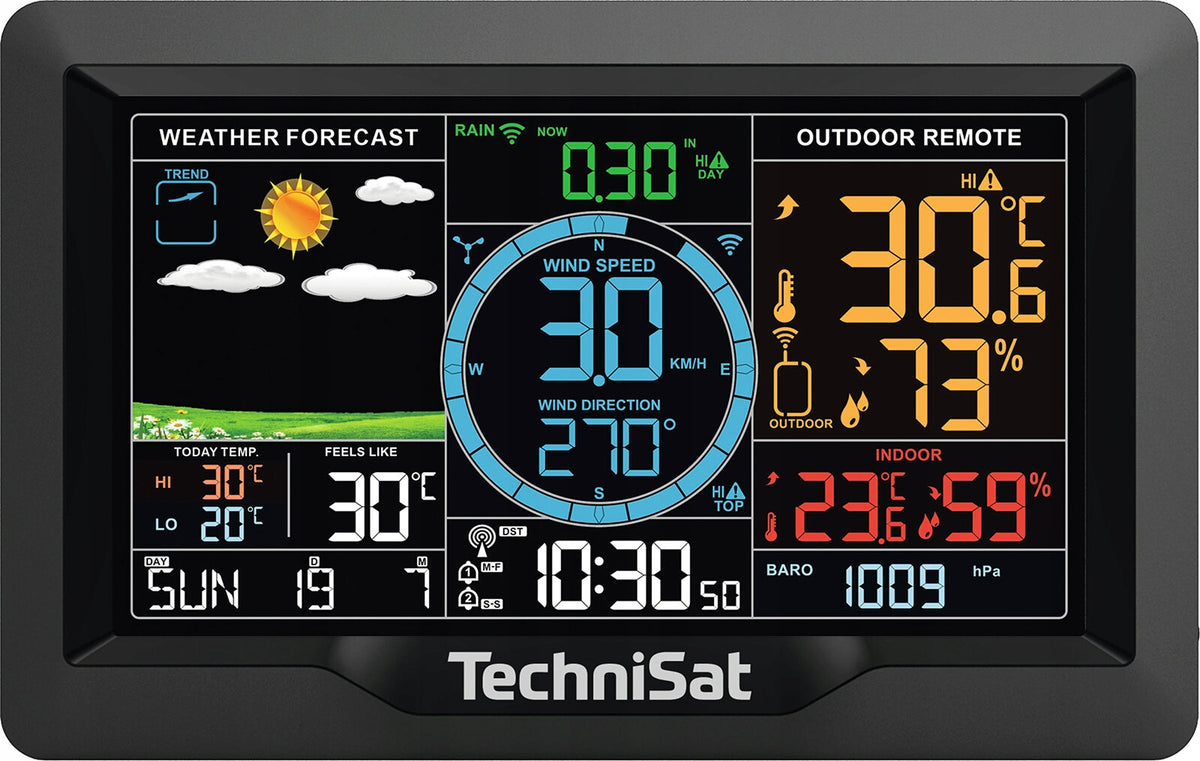 Weather station TECHNISAT IMETEO X6 76-4924-00 Batteries included yes