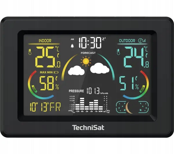 Weather station TechniSat IMETEO 600 Alarm clock and nap function Brand TechniSat