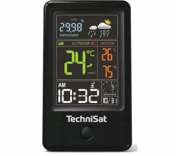 Weather station TechniSat Imeteo 400 Clock Alarm Clock Date Weather Forecast Packaging status original
