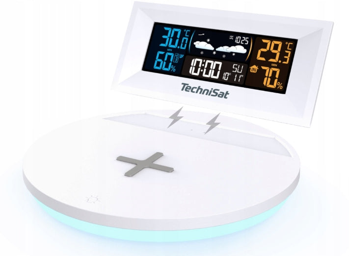 Weather station TechniSat Imeteo Q1 charger 10W LCD nap alarm
