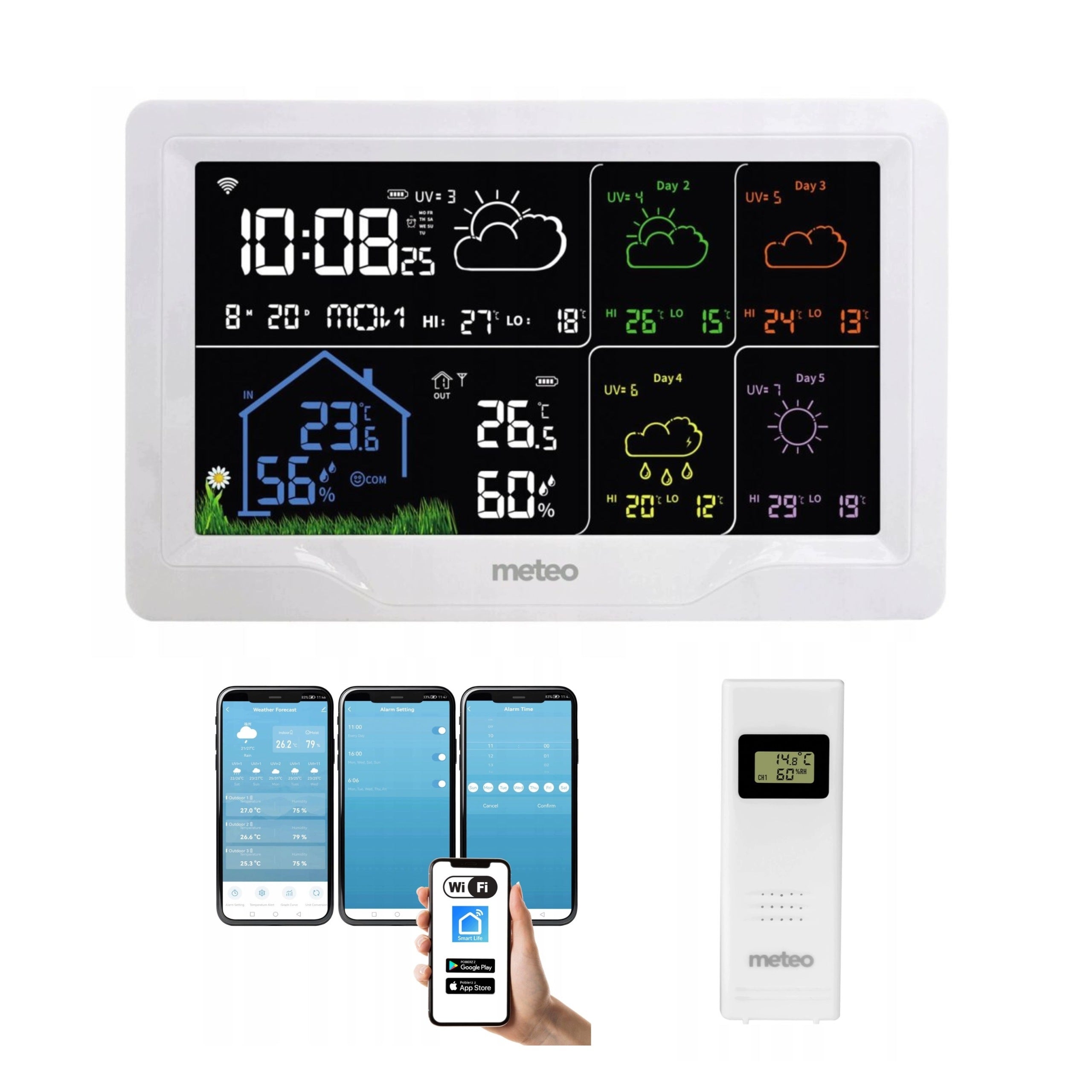 Weather station Wifi With Weather Forecast