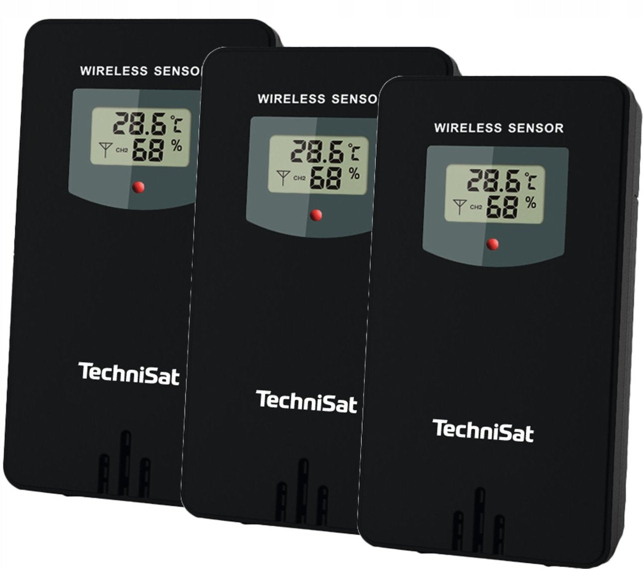 Weather station thermometer 3 external sensors DCF TechniSat IMETEO X4 Manufacturer code 76-4920-00