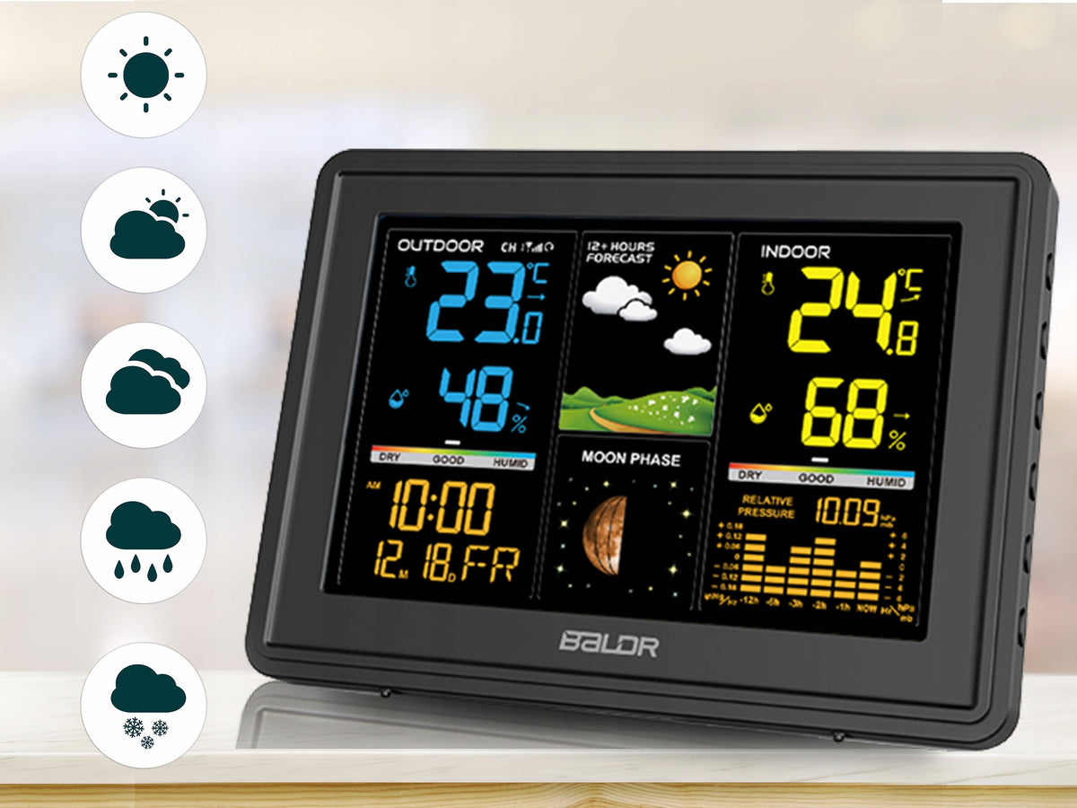 Weather station wireless hygrometer thermometer sensor Manufacturer code 390700