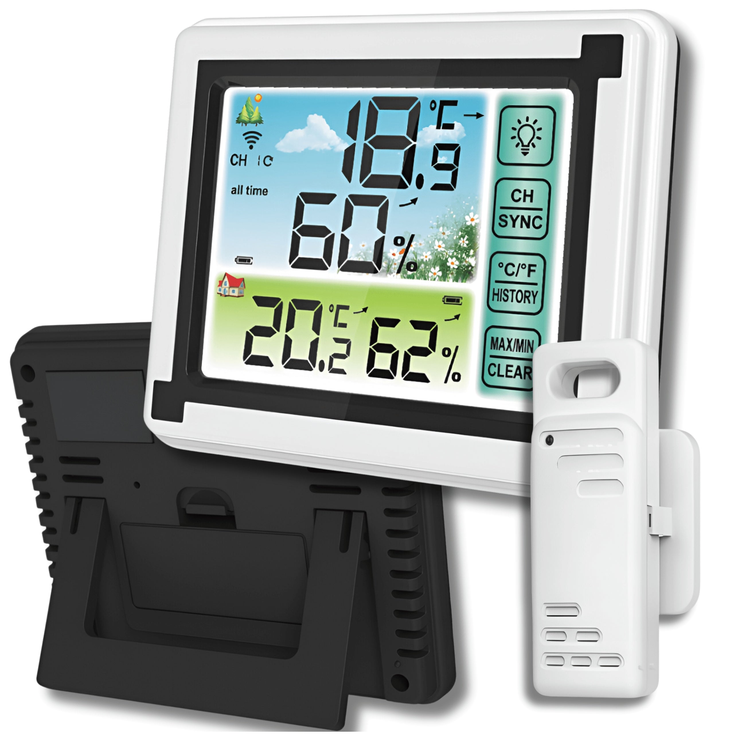 Weather station wireless weather, weather, thermometer