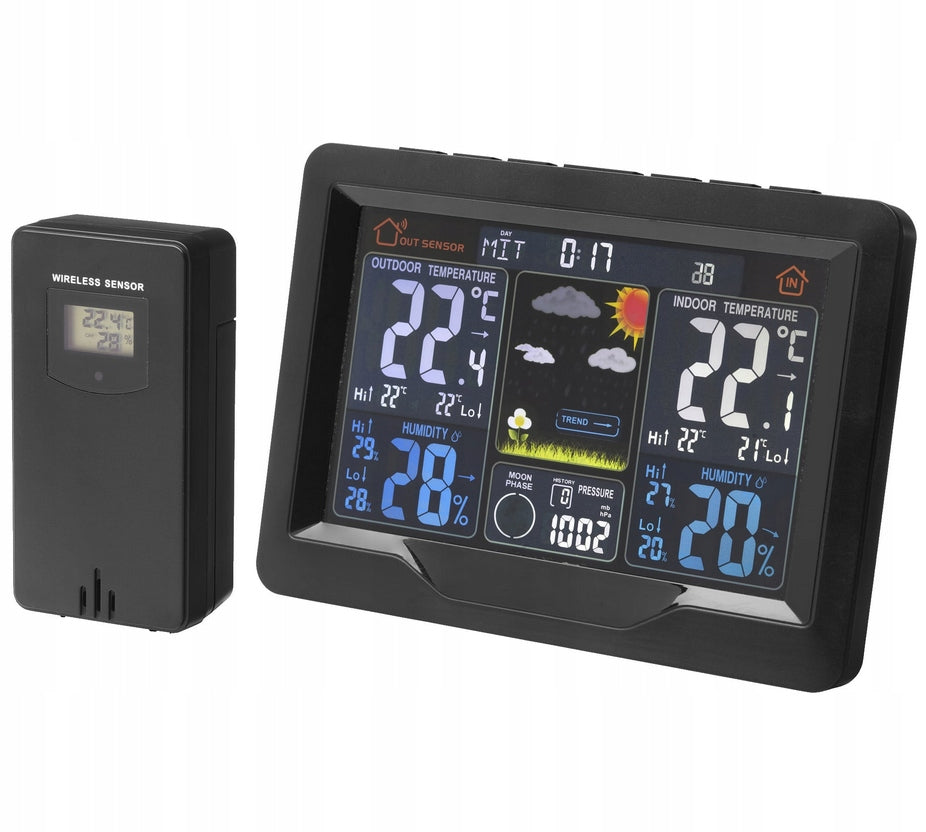 Weather station with outdoor sensor Marquant Alarm Clock