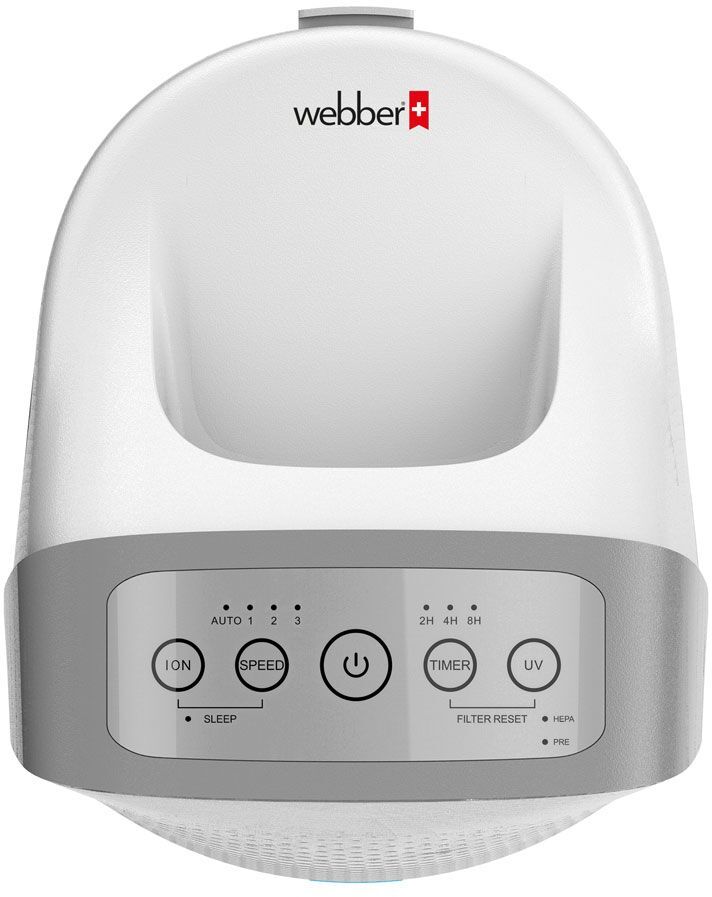 Webber air purifier with ionization function for rooms up to 30m2 Brand Webber