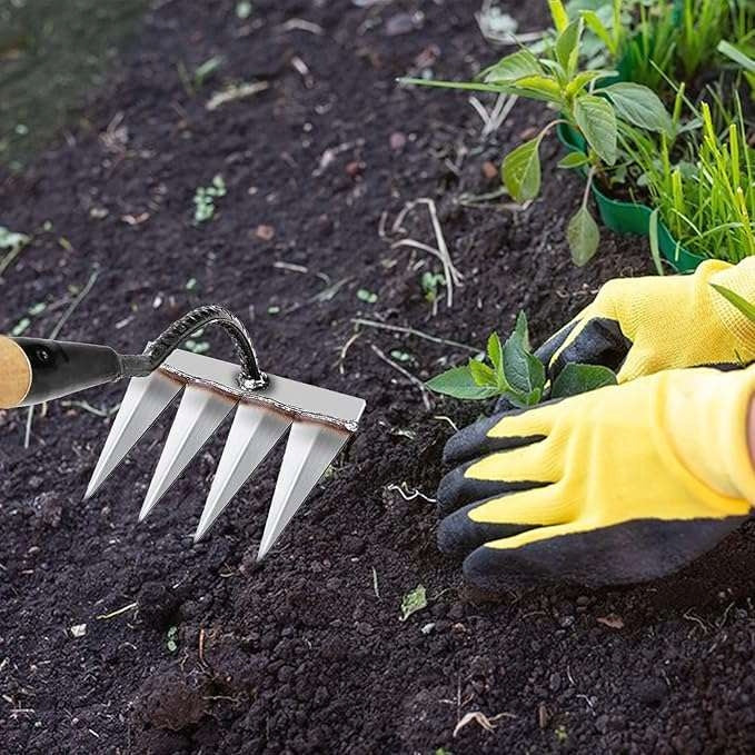 Weed Rake Sharp Hoe Cultivator Garden Tool Without Stick Manufacturer code X001S614AD