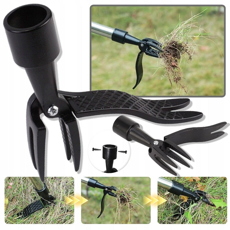 Weed Ripper Weeder Head Replacement Threaded 4 Claws