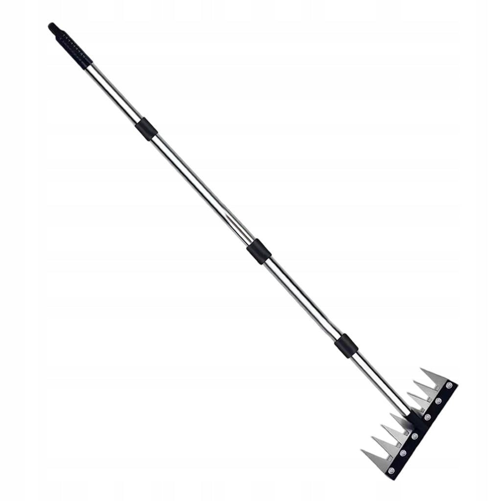 Weeding Rake Gardening Rake Detachable Versatile Weeds Remover Uprooting Packaging status original