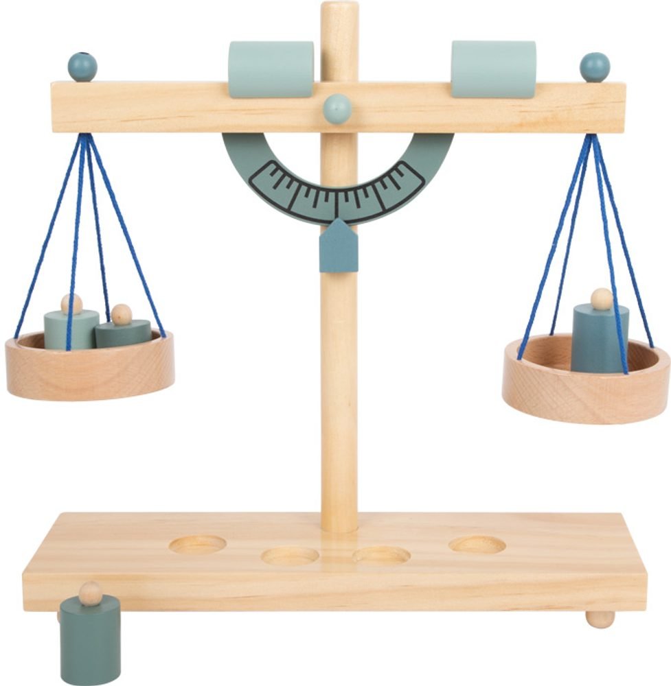 Weight Small Foot shop wooden scale with weights for children 11861 Packaging status original