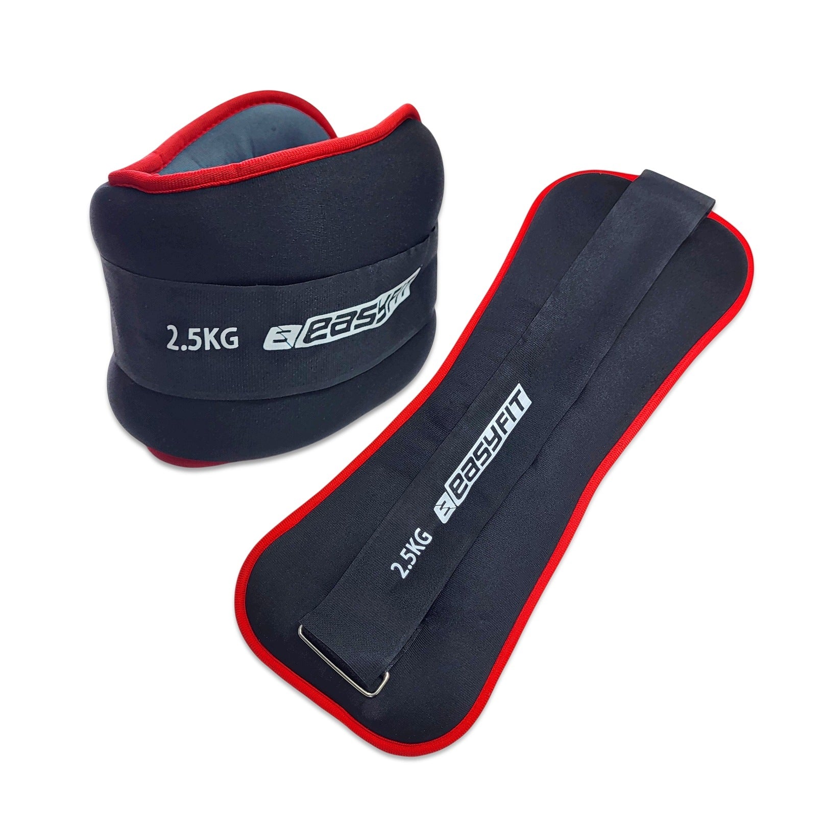 Weight plates EasyFit Comfort 2,5 kg for wrists and ankles with metal (pair)
