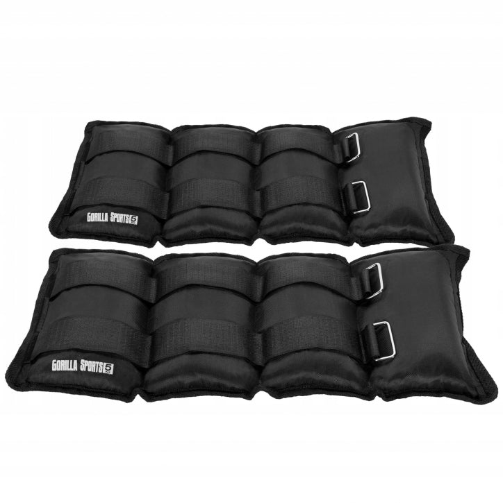 Weight plates ankle weights arms legs 2 x 5 kg