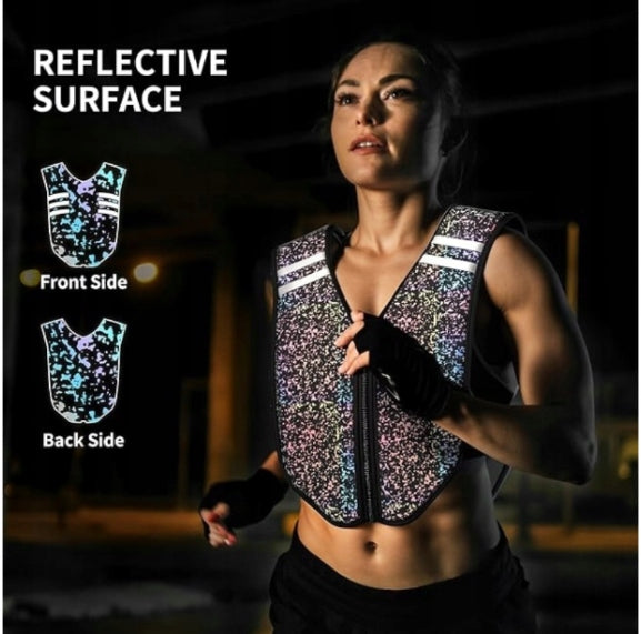 Weighted Vest PROIRON 5kg Reflective For Running Fitness Exercise Manufacturer code Kamizelka Obciążeniowa