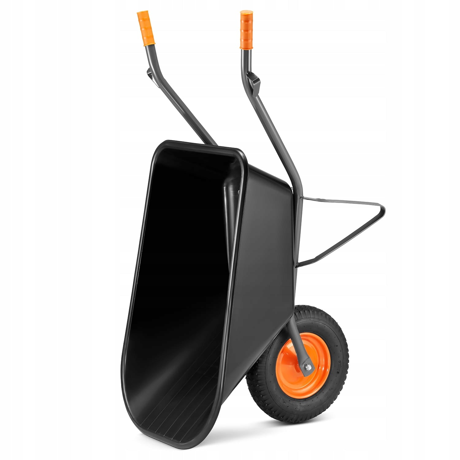 Welded garden wheelbarrow HIGHER PVC bowl HIGHER 150L 210kg Brand Higher