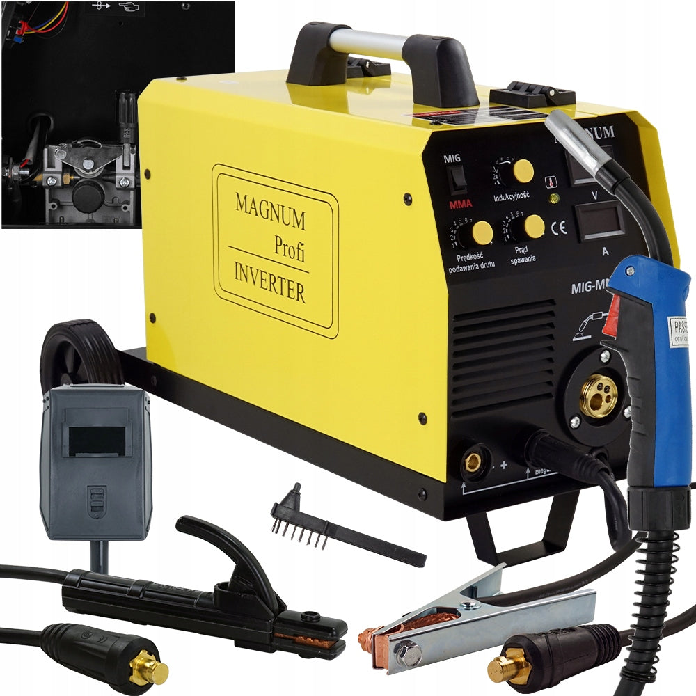 Welder MIGOMAT MIG MAG MAGNUM MMA INVERTER 220W 230V 60% IGBT CHASSIS