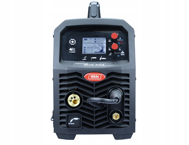 Welder MIGOMAT TECNOMIG 205 LCD SYNERGIC IDEAL Supply voltage (V) 230