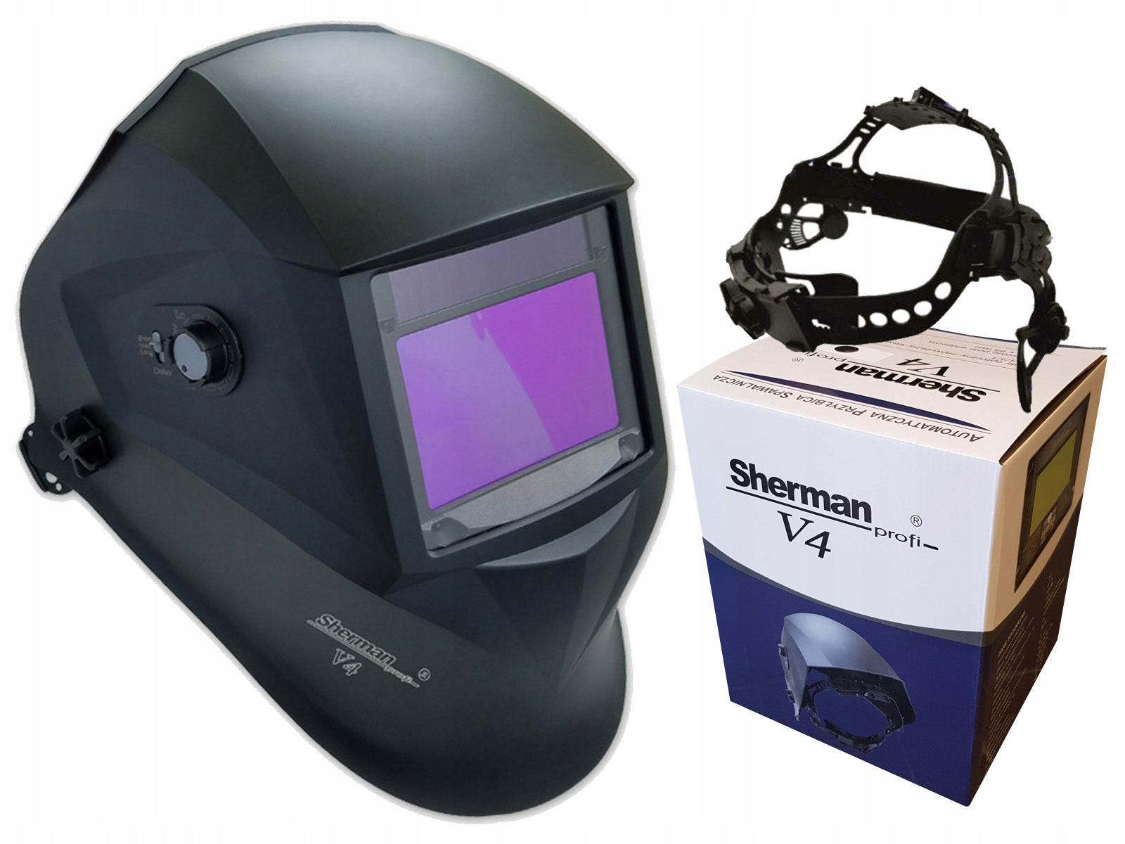 Welding Visor Automatic Sherman V4 Packaging status original
