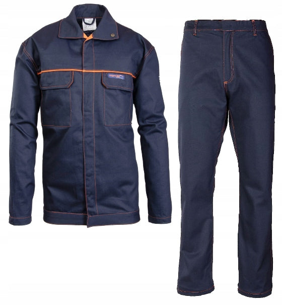 Welding clothing FLAME RETARDANT set ANTISTATIC trousers + SWEATSHIRT 48